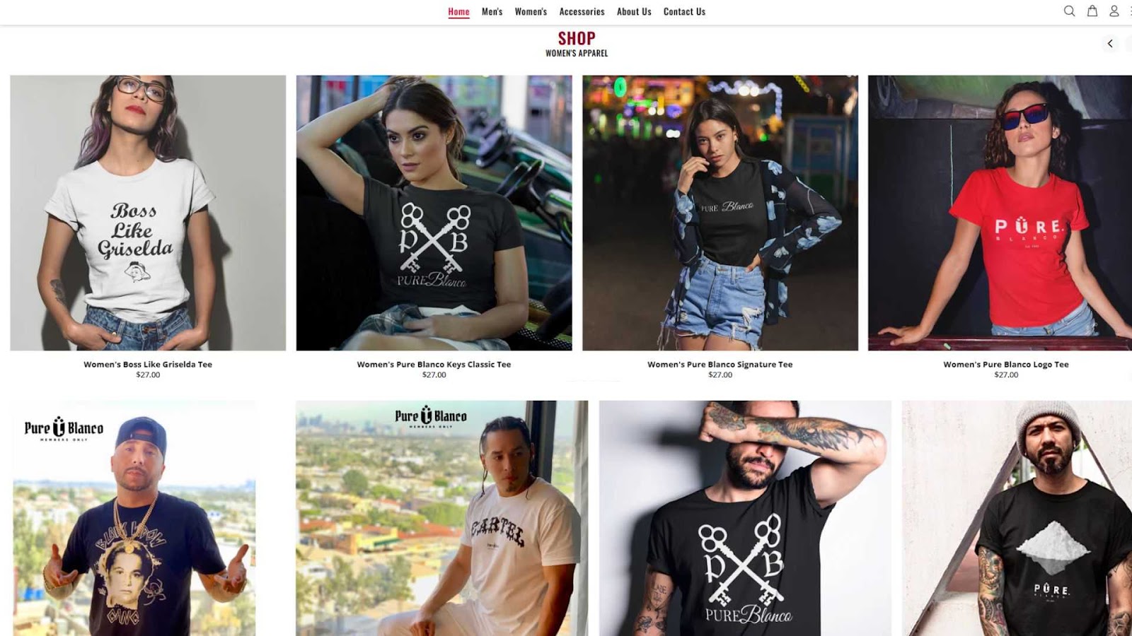 Michael Clothing Line - Pure Blanco
