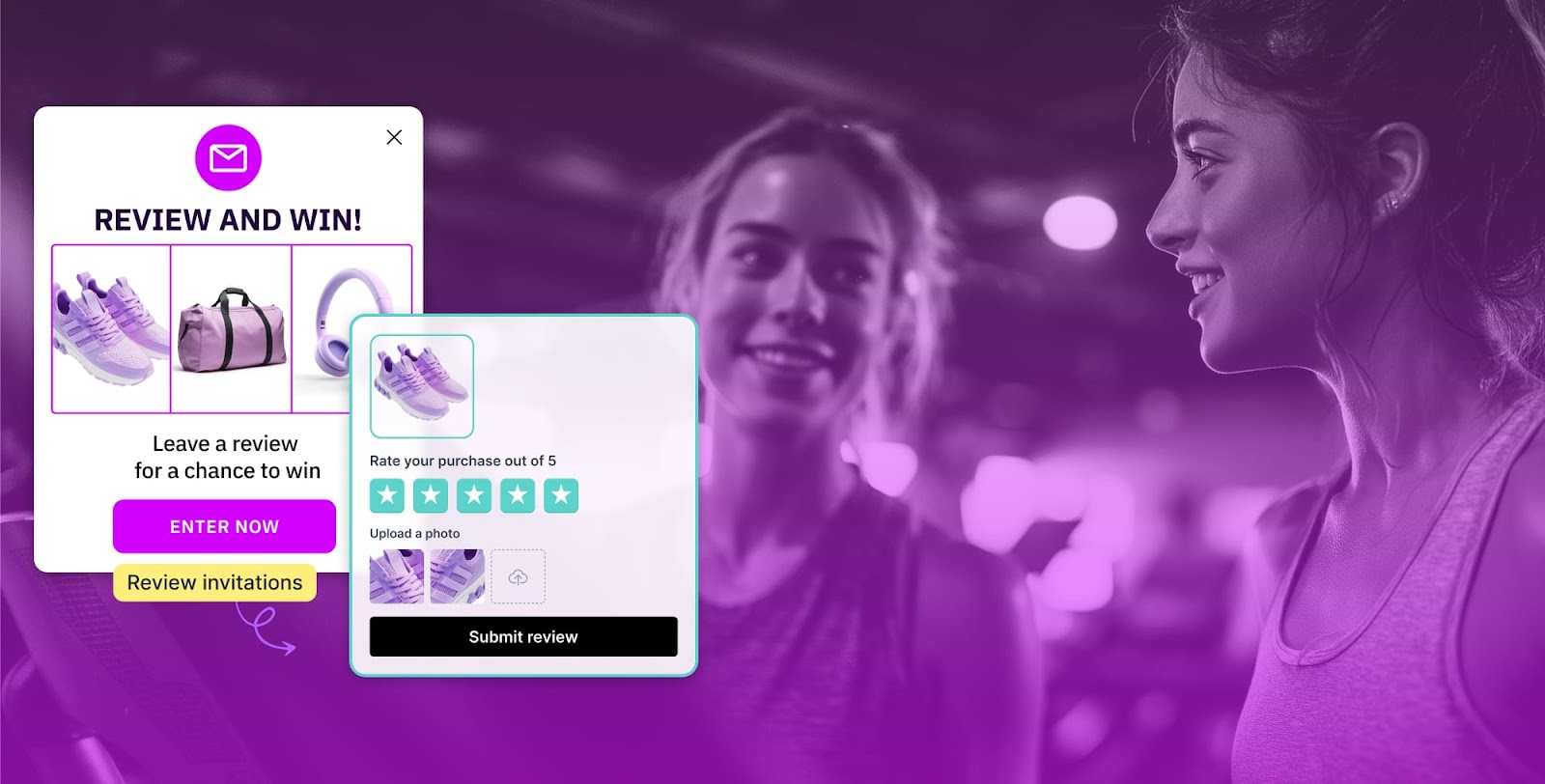 viralsweep and reviews.io integration