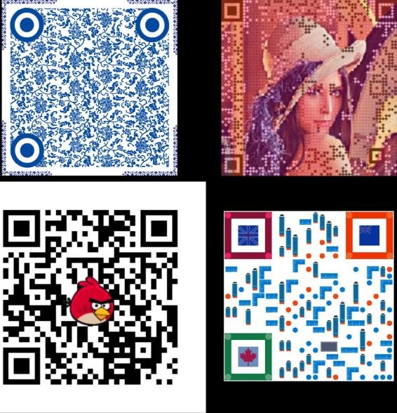 Multi-style QR codes