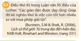 BÀI 5. PHONG TRÀO CẢI CÁCH TÔN GIÁO