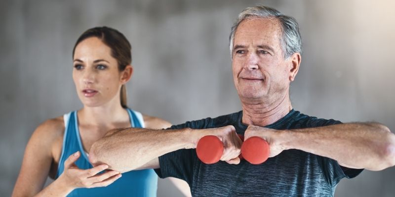 how to maintain muscle mass when sick
