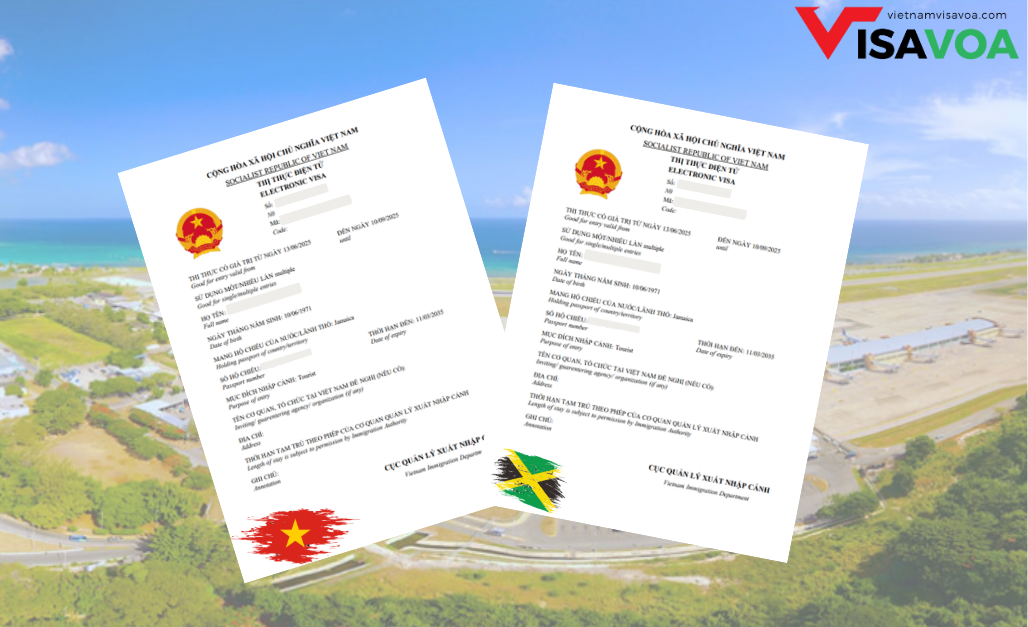 Emergency Vietnam evisa for Jamaicans