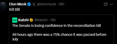 Elon Musk Tweet