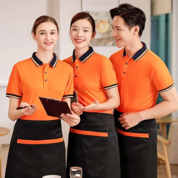 Đồng phục nhân viên phục vụ quán cafe