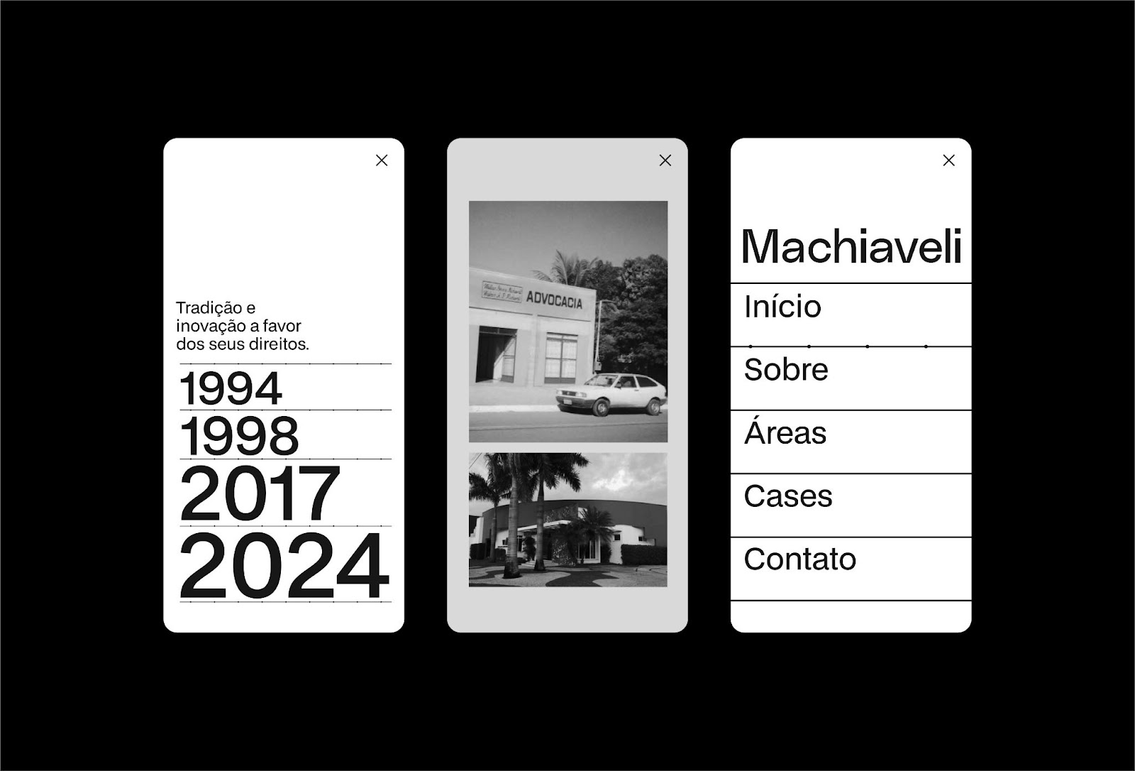 Artifact from the Machiaveli Law Firm: Branding and Visual Identity Redefined article on Abduzeedo