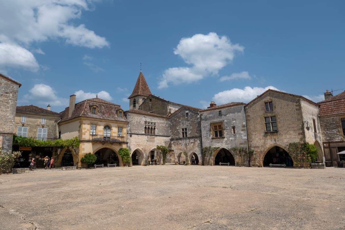 Monpazier is one of the most beautiful village