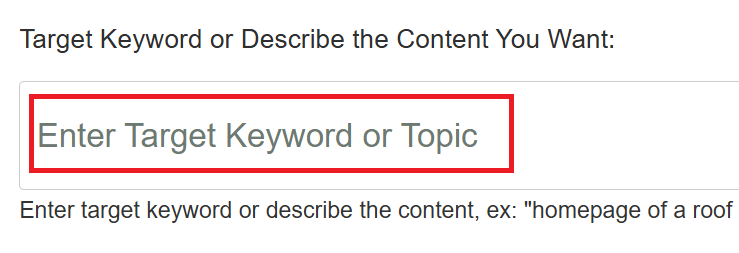 Ippei Content Writer targets keywords
