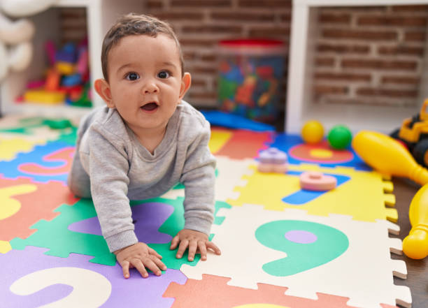 infant to toddler kids that already knows how to move and make noises