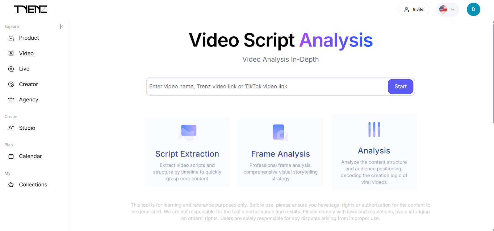 video script
