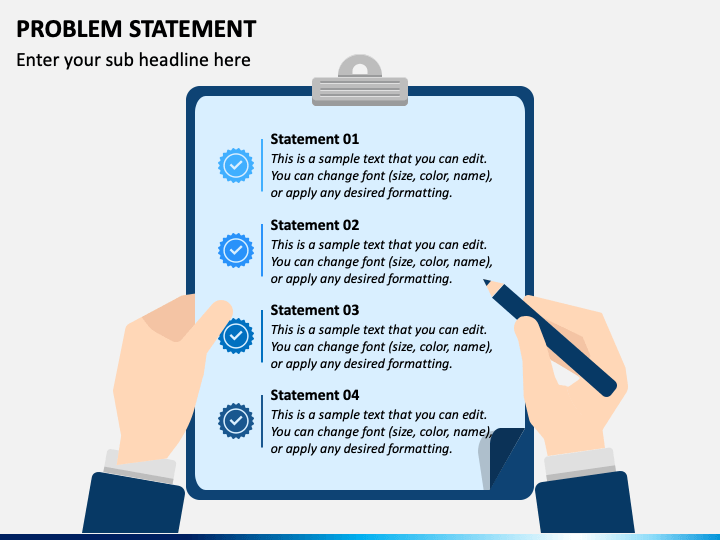 The Problem Statement Slide