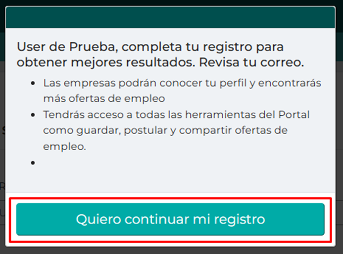 Portal del Empleo