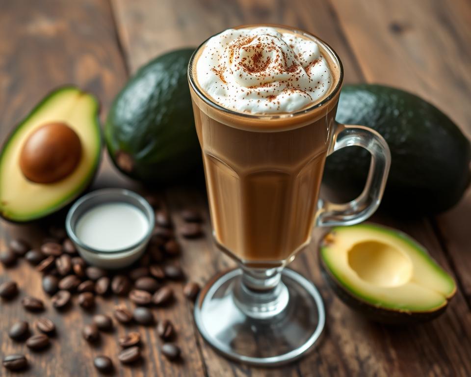 vietnamese avocado coffee