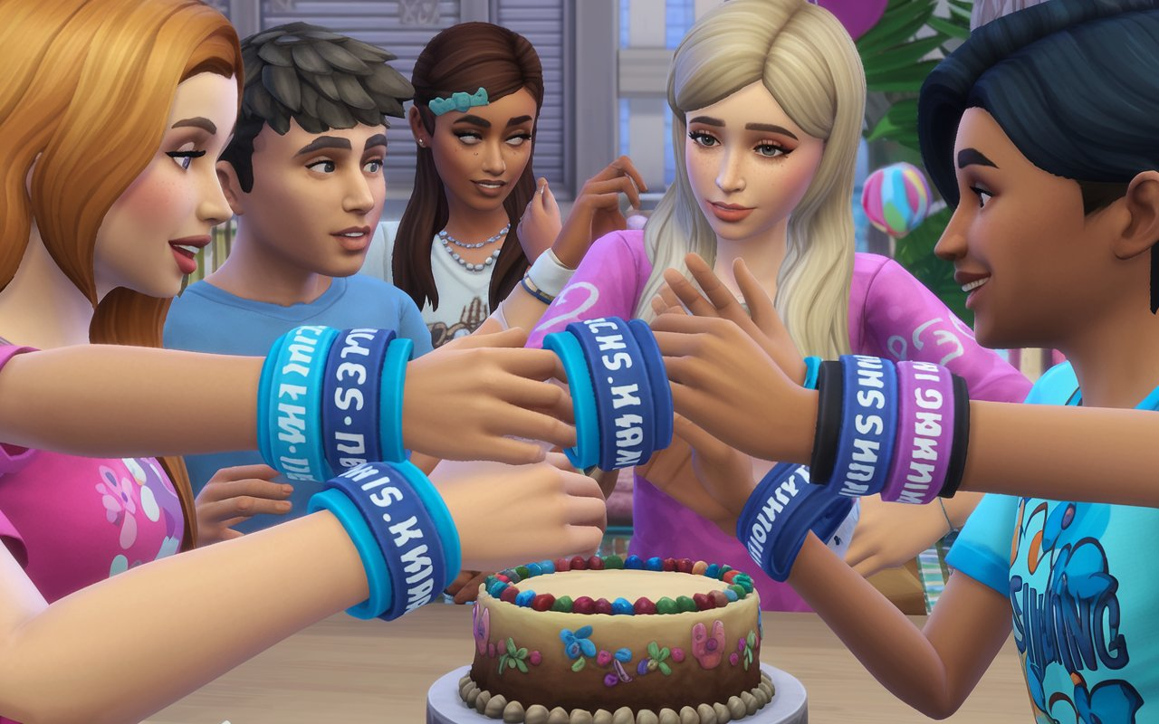 Sims 4 Rubber Bracelets CC