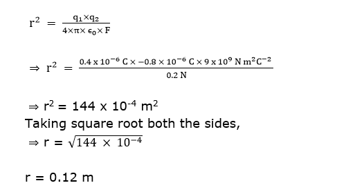 NCERT Solutions for Class 12 Physics Chapter 1 - Electric Charges And Fields