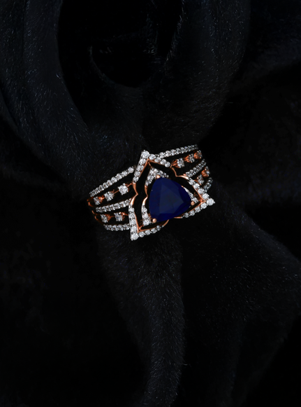 18kt rose gold Tanzanite ring | CKC Jewellers Online