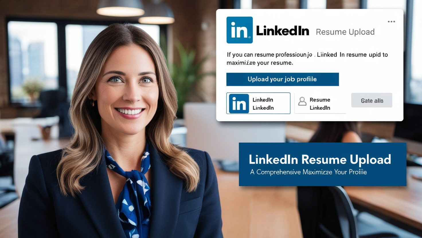 LinkedIn Resume Upload