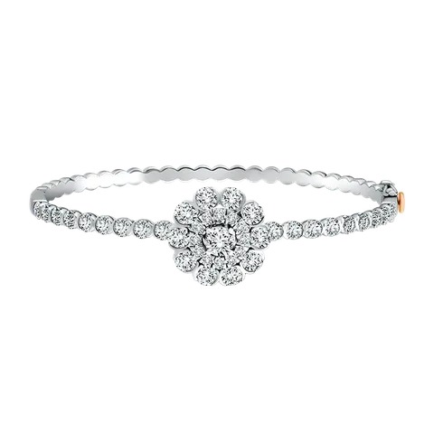 High Jewellery Collection, Moncherrie Enamore Bangle