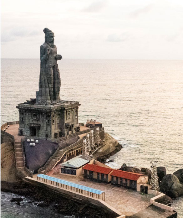 photo of kanyakumari beach