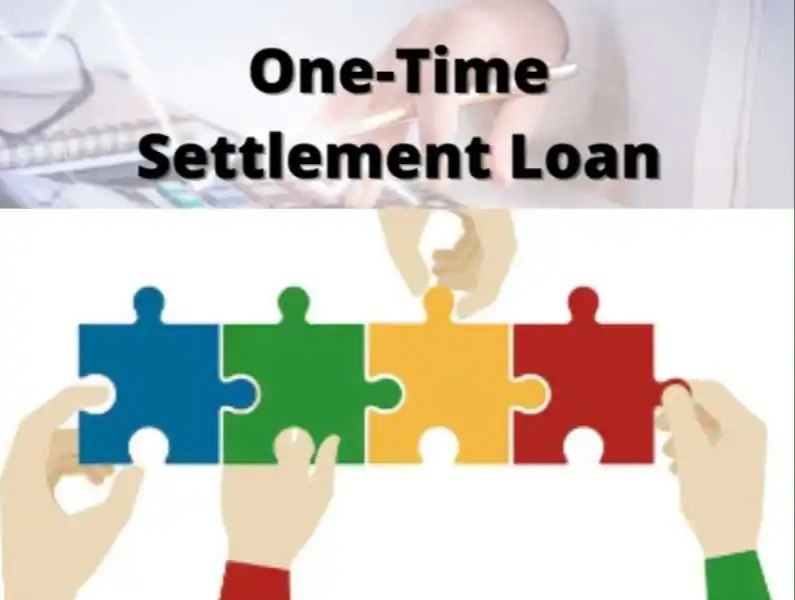 the image show the settlement differences personal loan one time settlement