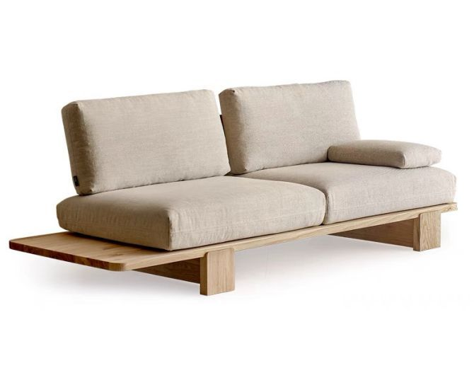 Wooden sofa