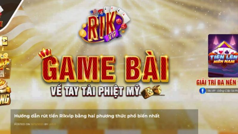 Cổng Game Rikvip