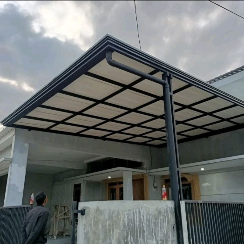 kanopi satu tiang