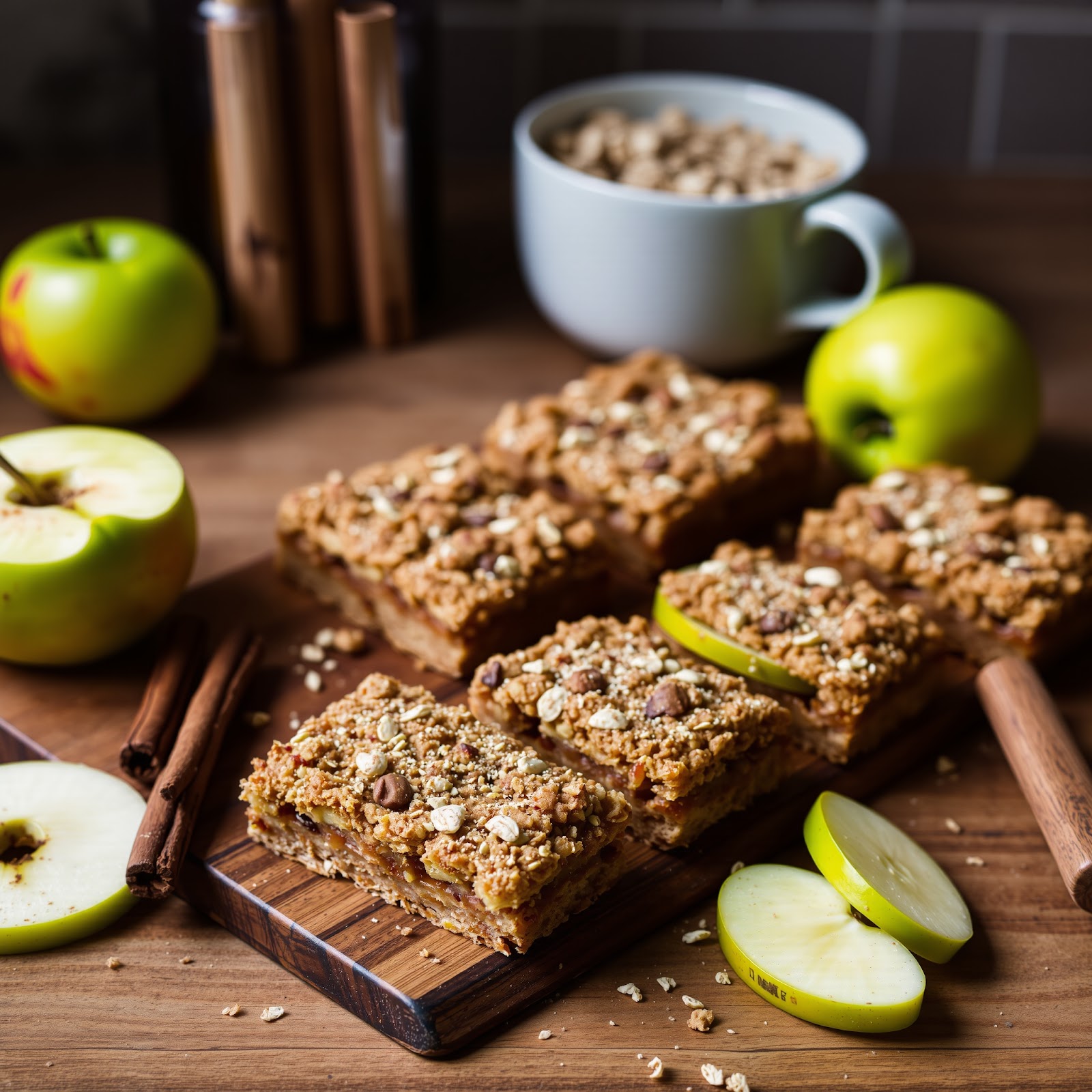 Apple Crisp Bars