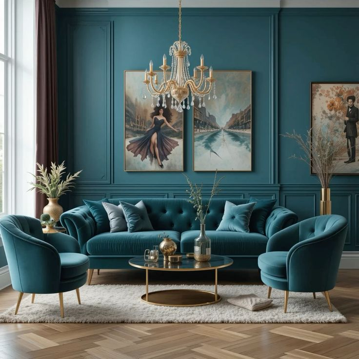 Art deco drama Interior Design