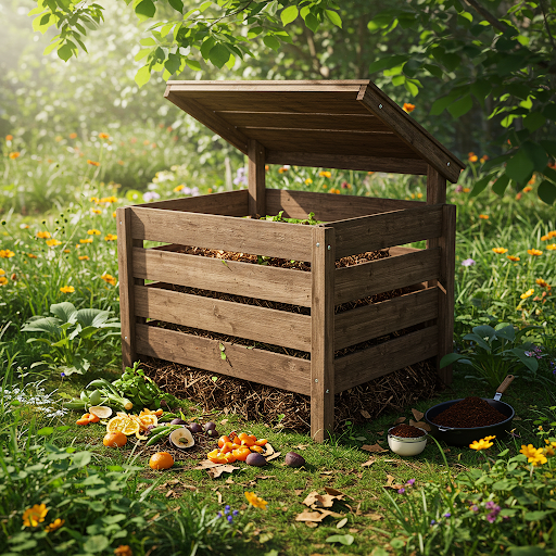 Making a Compost Bin Together: Sustainable Love