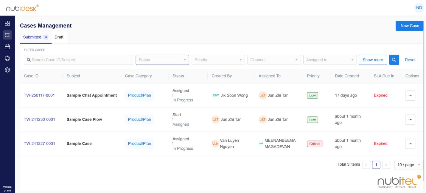 case management for efficient issue tracking and resolution