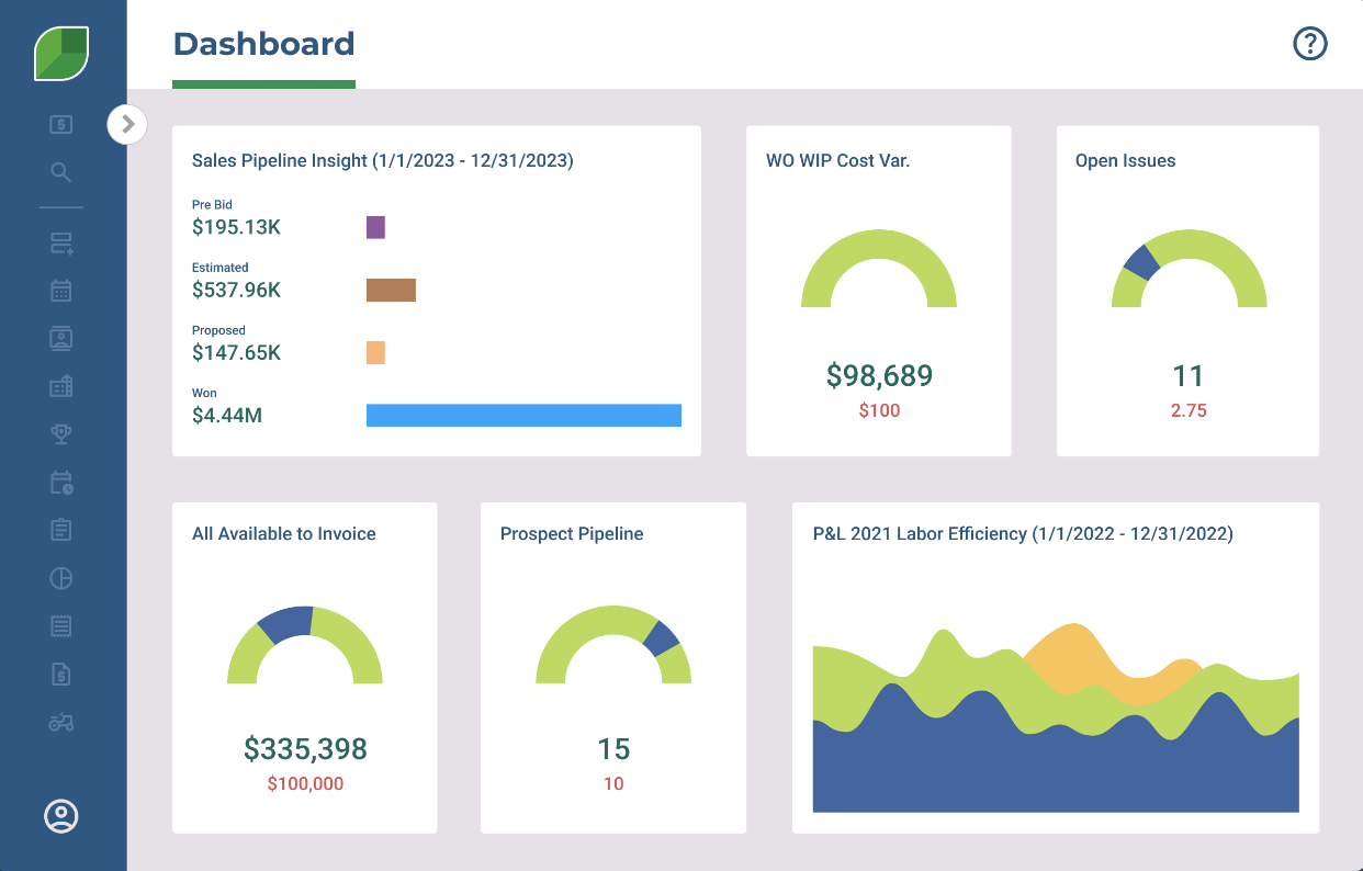 landscape project management software - aspire