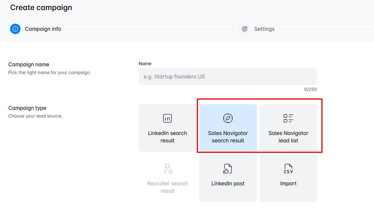 linkedin sales strategy multichannel campaign creation leadin