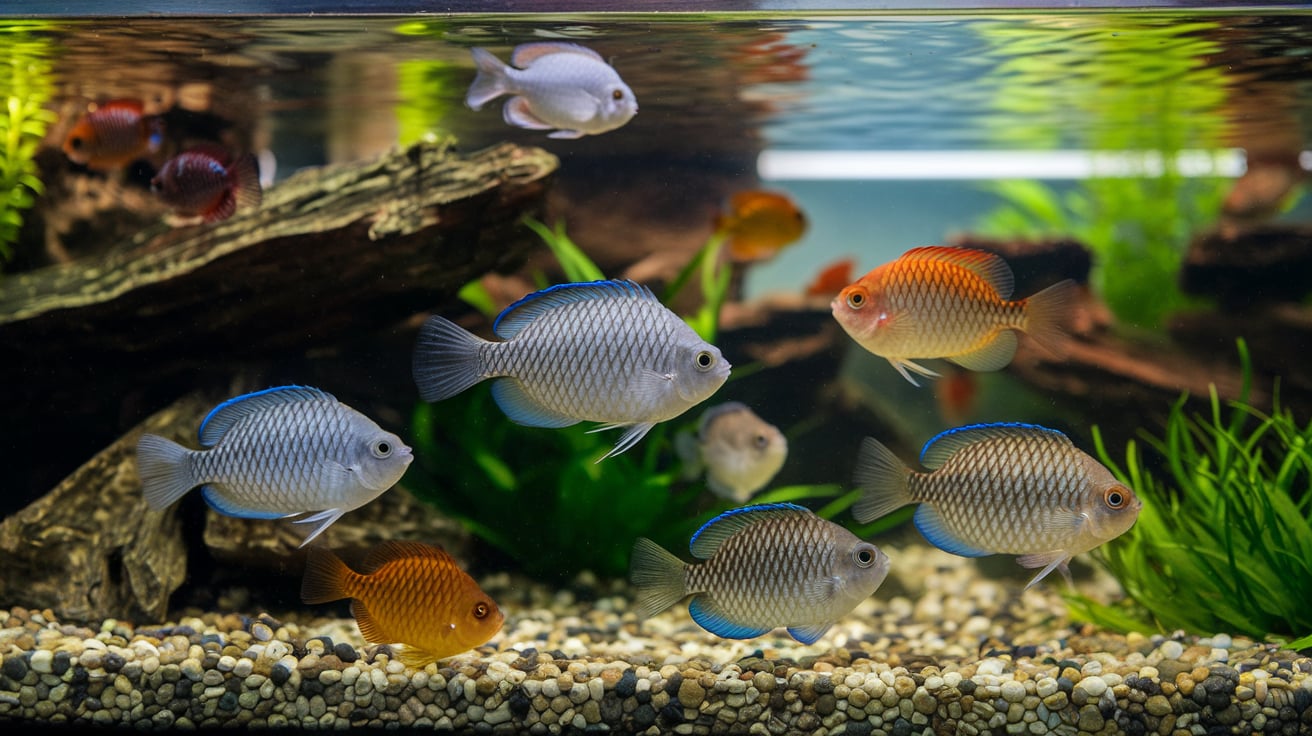 How Many Geophagus Sveni and Corydoras Should Be Kept Together