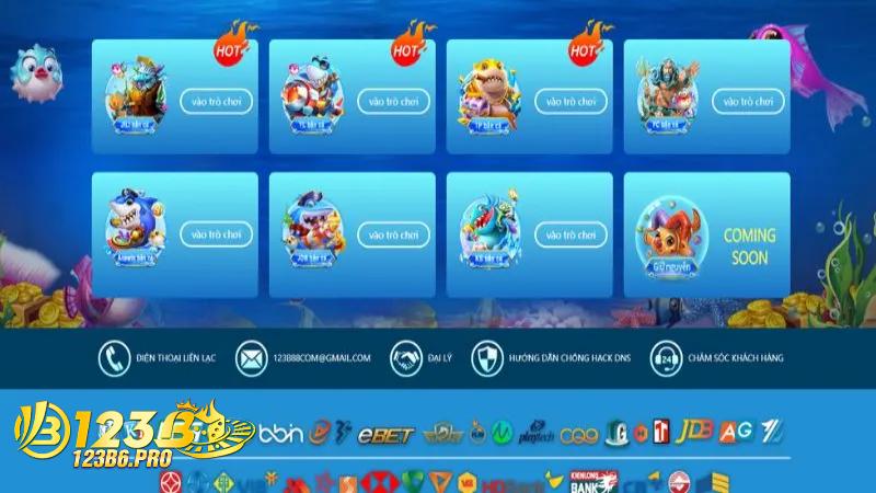 Điểm qua thông tin game bắn cá 123b