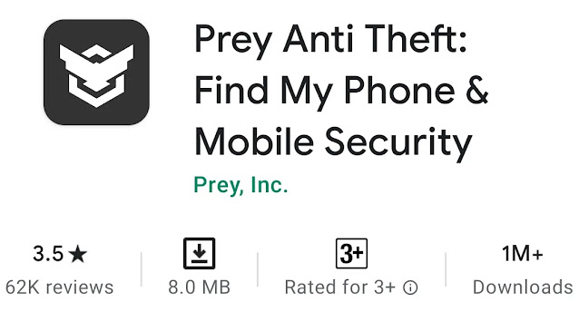 Prey Anti Theft apps