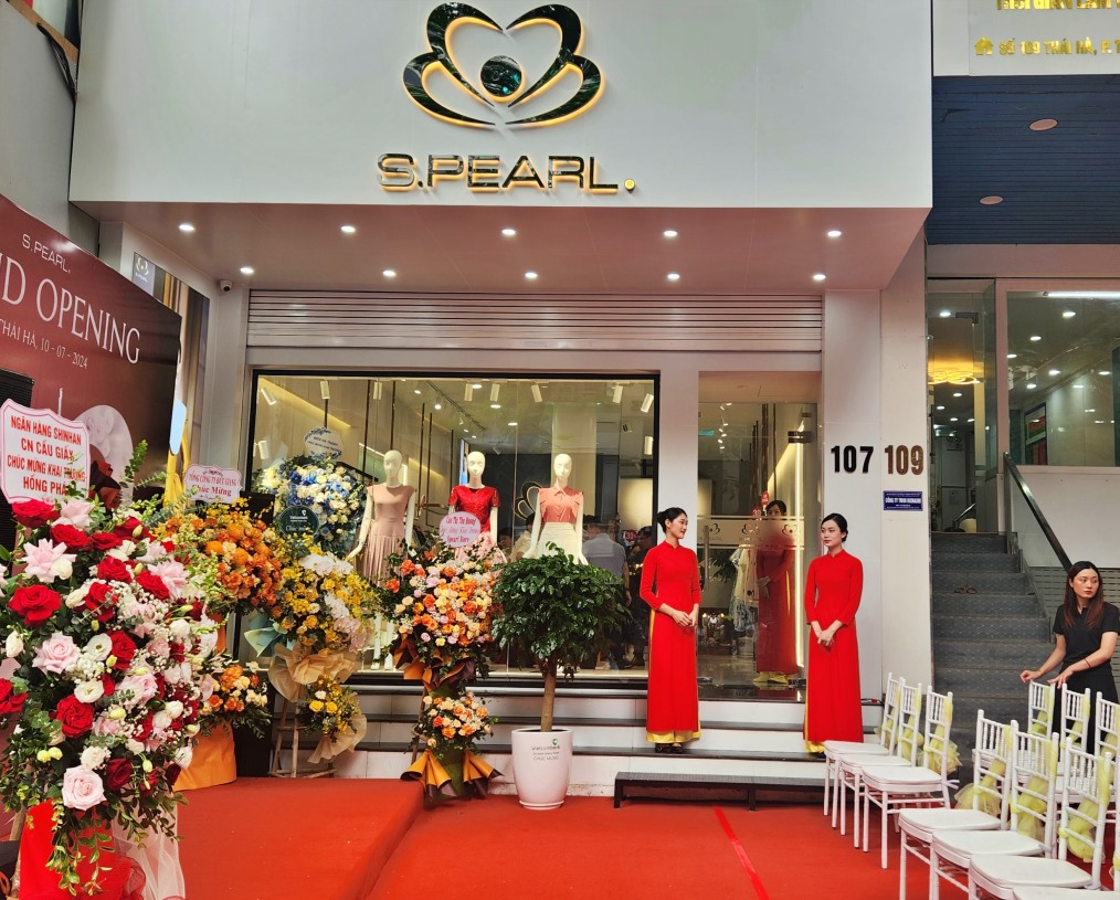 shop bán đầm đẹp tại hà nội s.pearl