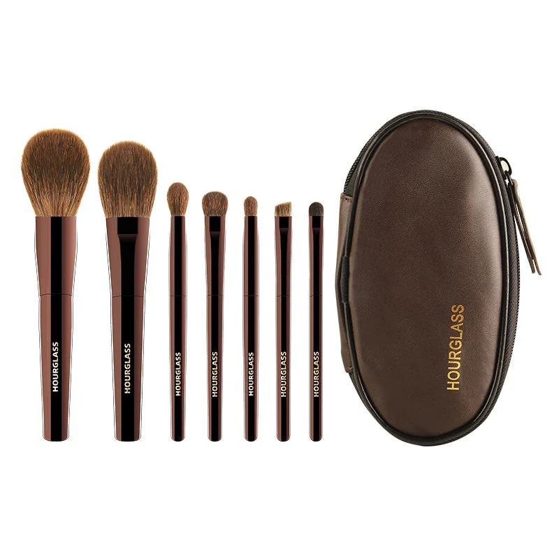 Mini Portable Makeup Brush Set 7-Piece