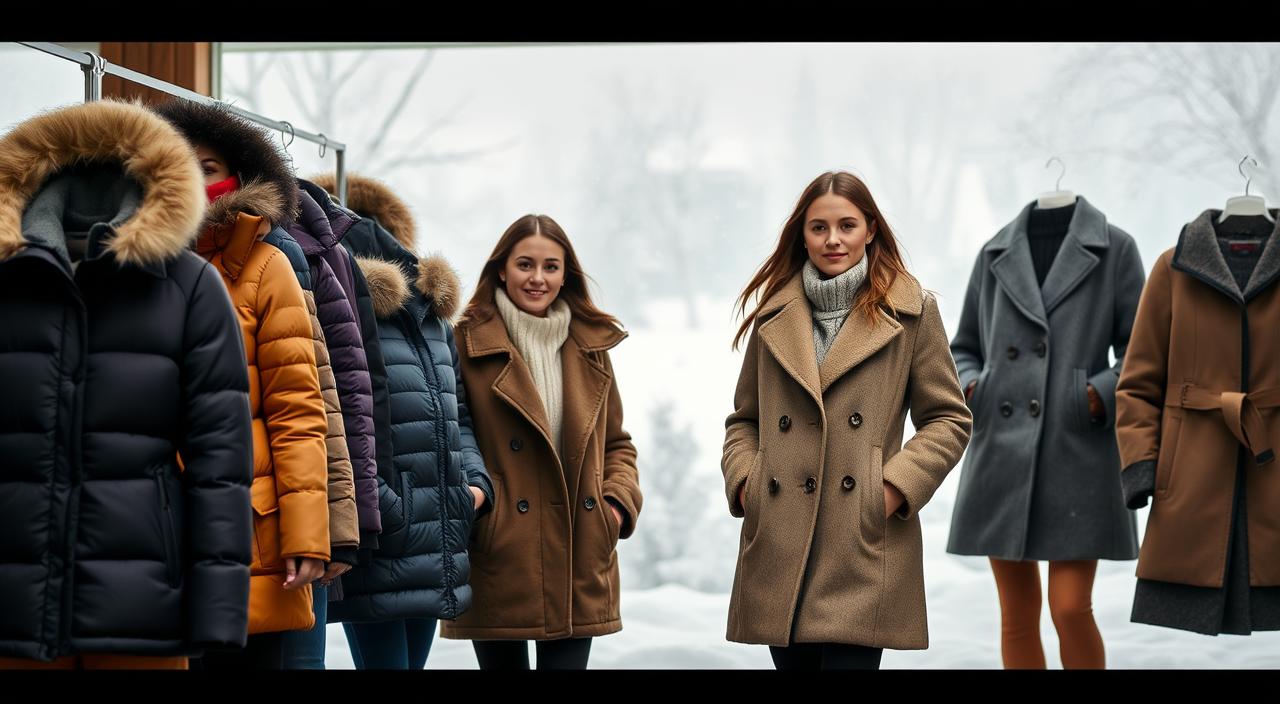 Fashionable winter jackets for women