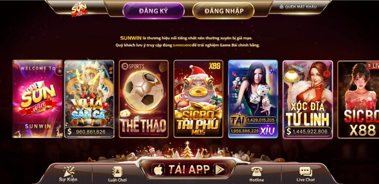 Tải SUNWIN – cổng game bài ma cao đẳng cấp châu á