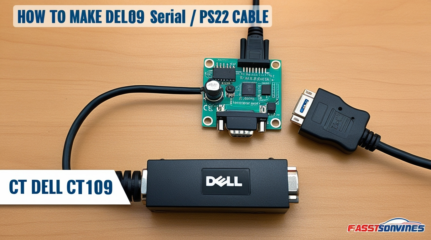 How to Make Dell CT109 Serial to PS2 Cable