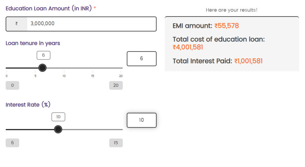 compare education loans