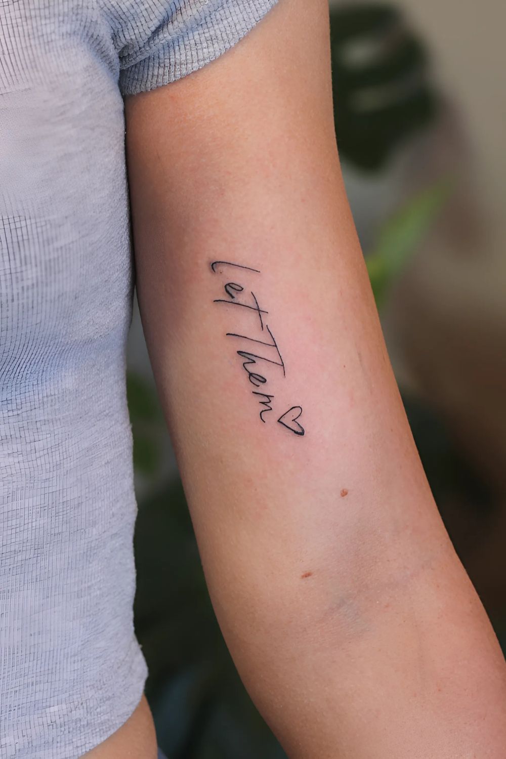 Let Them Bicep Tattoos