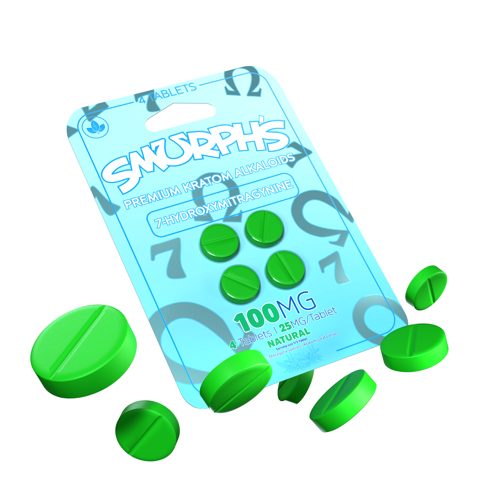 Smurph’s: The Boldest Name in 7OH Kratom Extracts | High-Quality Image