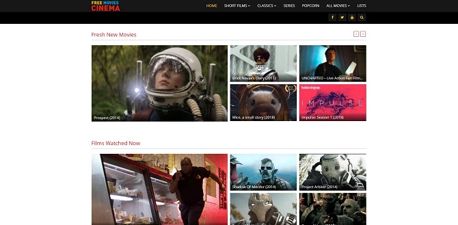 Films gratuits Liste des films et films frais regardés en ce moment