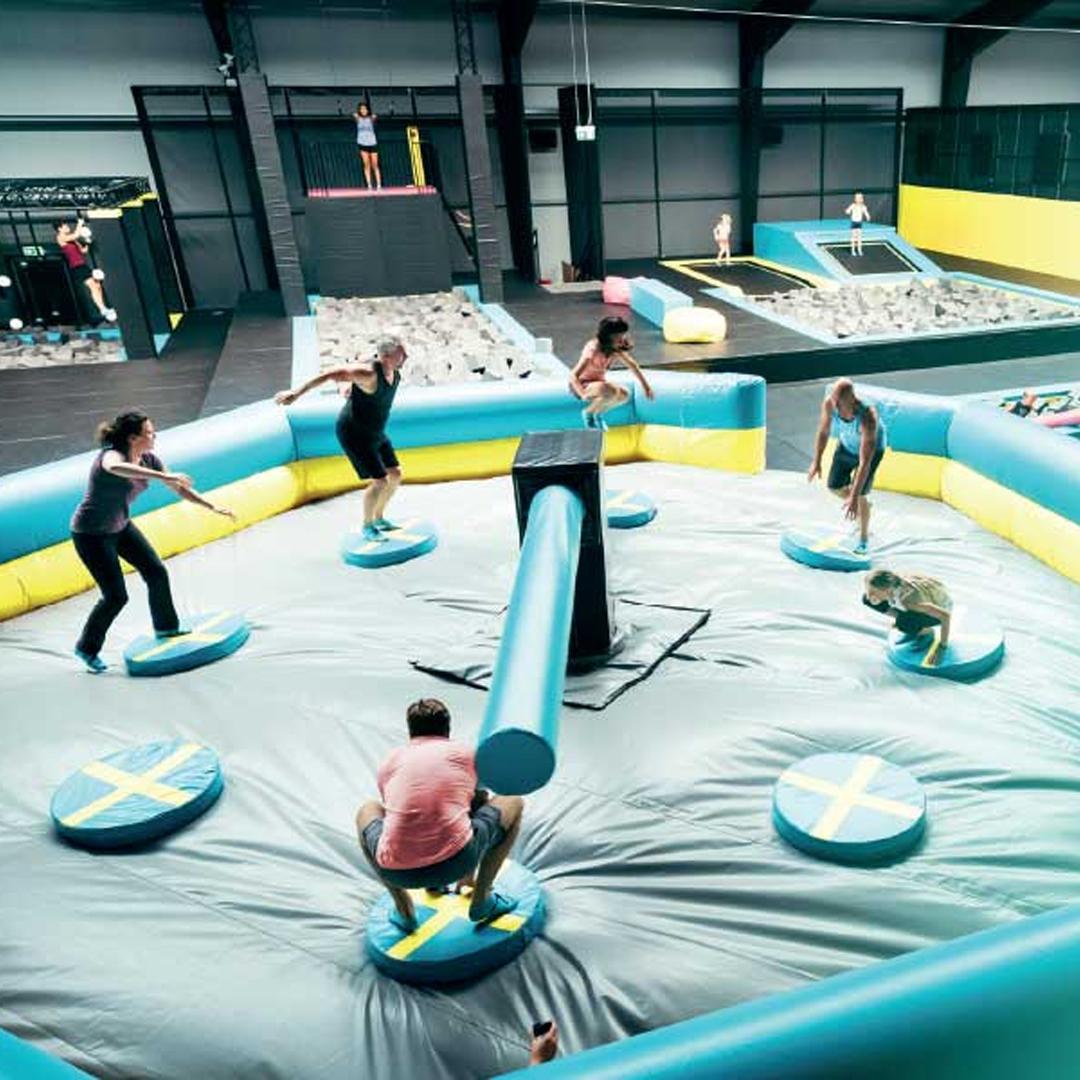 Trampoline Parks - Rectangle Trampoline - supertramp.co.uk