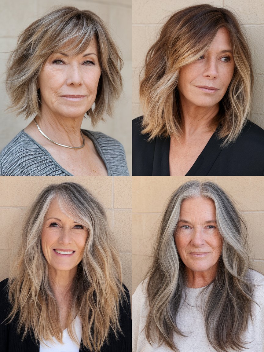 9. Hairstyles for Women Over 60: Comparing Maintenance Levels