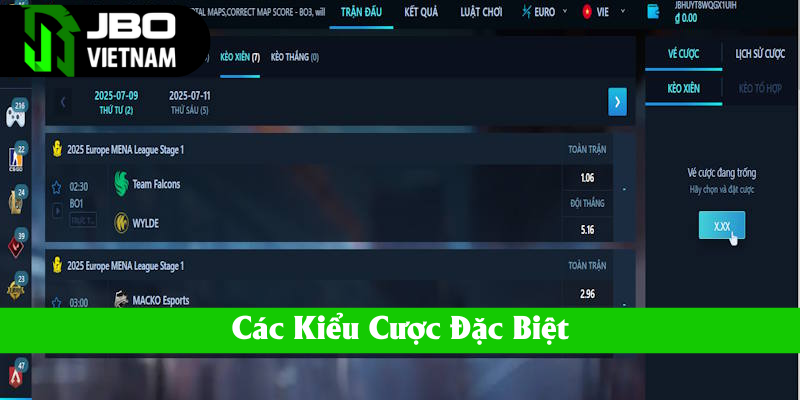 Những loại cược đặc biệt bạn cần nắm khi chơi Rainbow 6