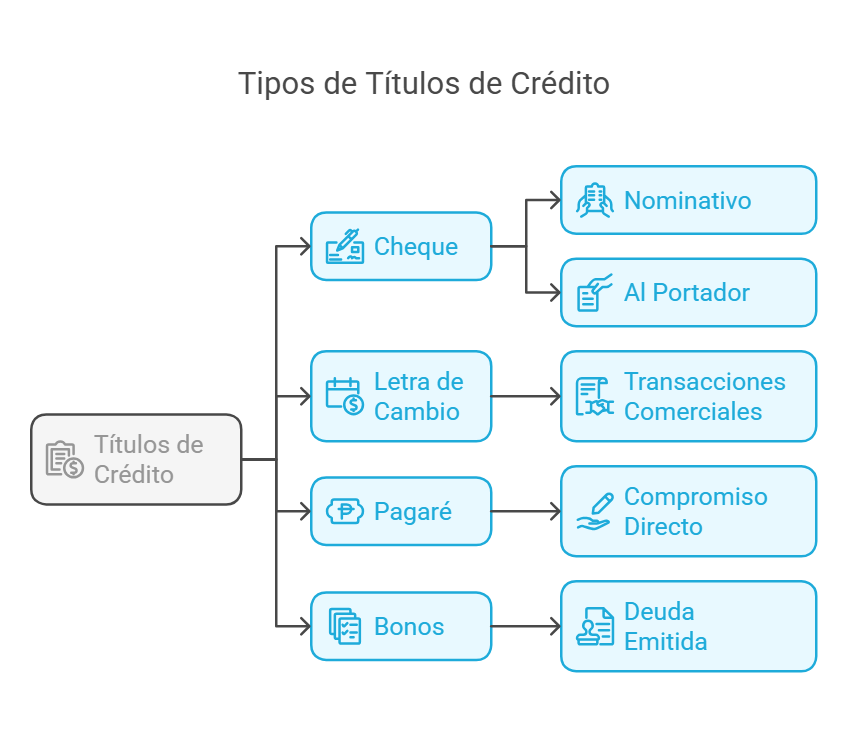 Tipos de títulos de créditos