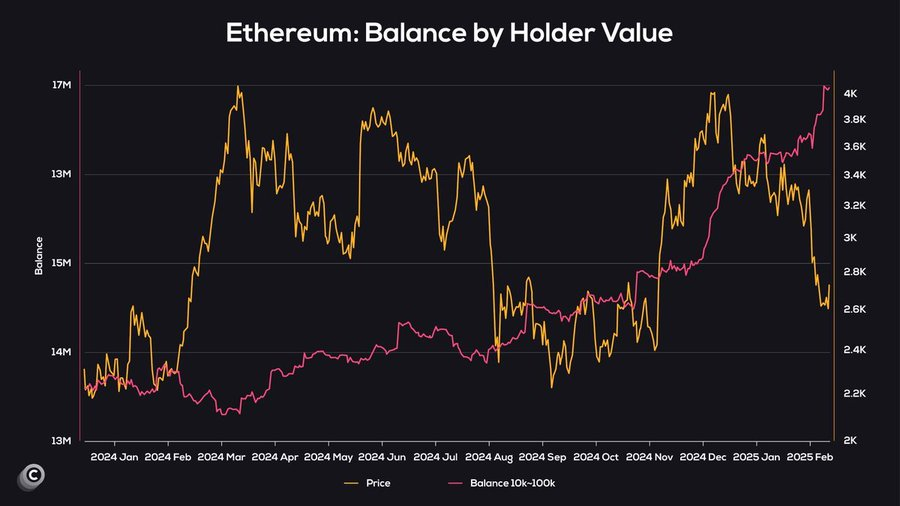 Ethereum whale activity