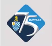 Logo Lowndes 75 Anos